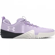 Buty sportowe damskie - Damskie buty treningowe crossfit Under Armour UA W TriBase Reign 6 - fioletowe - miniaturka - grafika 1