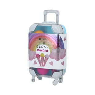 HISKIN CRAZY LIP GLOSS SWEET SET Zestaw trzech błyszczyków 3x6ml - Palety i zestawy do makijażu - miniaturka - grafika 1