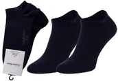 Skarpetki męskie - CALVIN KLEIN SKARPETY SKARPETKI STOPKI 2 PARY NAVY 701218707 004 - Rozmiar: 39-42 - miniaturka - grafika 1