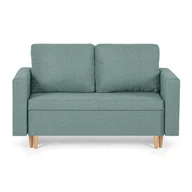 Sofy i kanapy - Sofa kanapa 2 os z funkcją spania KEN miętowa - miniaturka - grafika 1