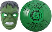 Dodatki do strojów karnawałowych - Maska Świecąca Led Tarcza Hulk Zestaw,Hopki - miniaturka - grafika 1
