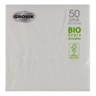 Folia, papier śniadaniowy, serwetki - Grosik SERWETKI STOŁOWE 33X33 CM 50 SZTUK zakupy dla domu i biura 8571002702 - miniaturka - grafika 1