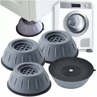 Akcesoria i części do kuchenek i piekarników - PODKŁADKI ANTYWIBRACYJNE POD PRALKĘ ZMYWARKĘ 4szt AMORTYZACJA WYGŁUSZENIE - miniaturka - grafika 1
