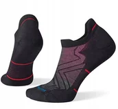 Skarpety termoaktywne - Smartwool W'S Run Targeted Cushion Low Ankle Socks, 001 black, M - miniaturka - grafika 1