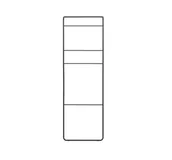 Wieszaki łazienkowe - Blomus Drabina na ręczniki Modo czarna 66262 - miniaturka - grafika 1