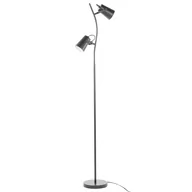 Lampy stojące - Beliani Lampa stojąca czarna 149 cm FLINT - miniaturka - grafika 1