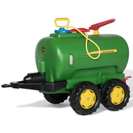 Jeździki dla dzieci - Rolly Toys Cysterna John Deere Dwuosiowa Z Pompką - miniaturka - grafika 1