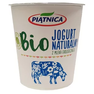 Piątnica - BIO Jogurt naturalny - Kefiry, jogurty, maślanki - miniaturka - grafika 1