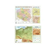 Atlasy i mapy - ART MAP  MAPA POLSKI A2 DWUSTRONNA - miniaturka - grafika 1