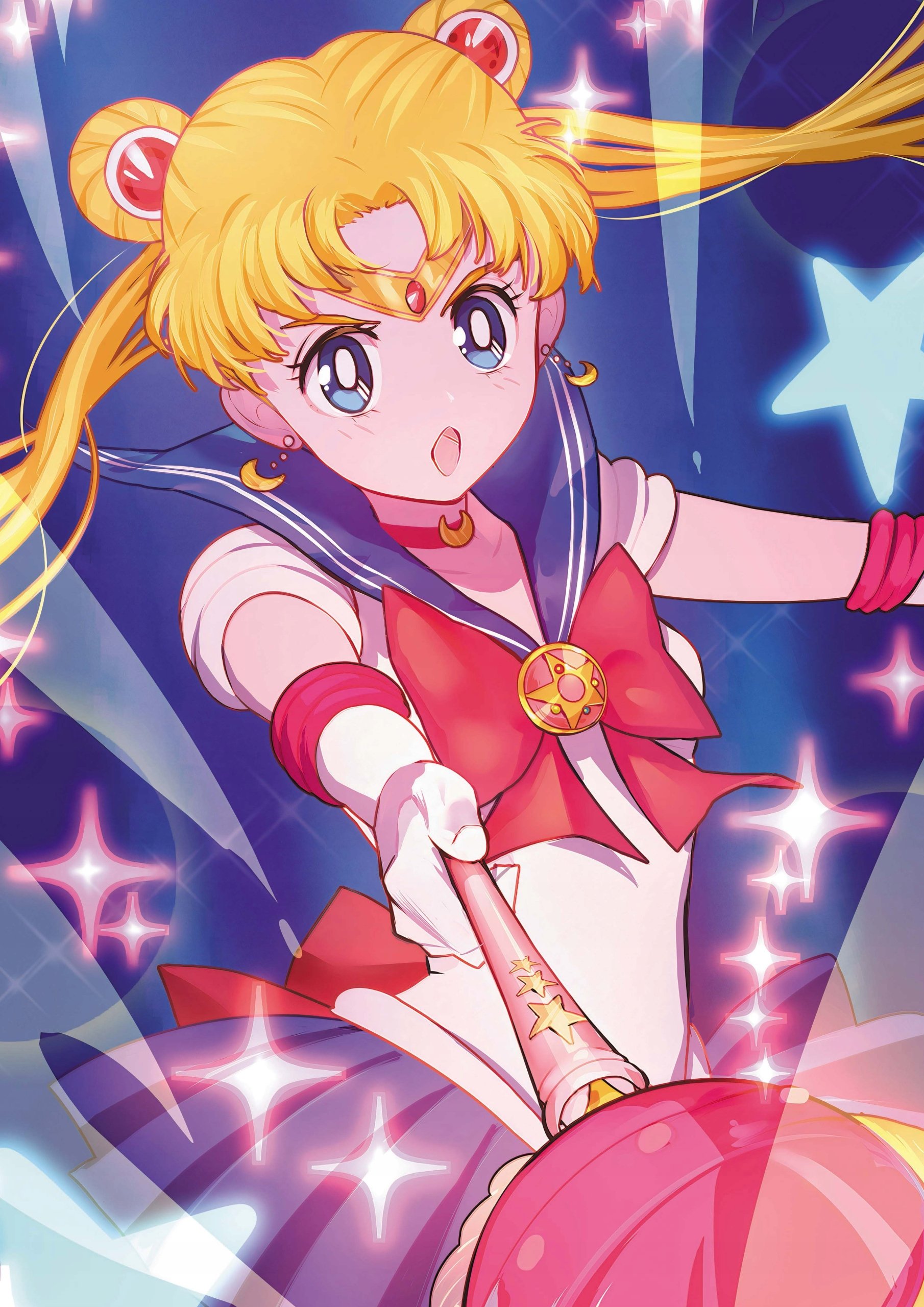 Plakat A3 Sailor Moon Czarodziejka Księżyca Anime