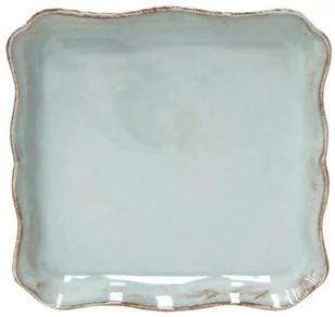 Costa Nova Tacka kwadratowa Alentejo Turquoise 21 cm - Tace i patery - miniaturka - grafika 1
