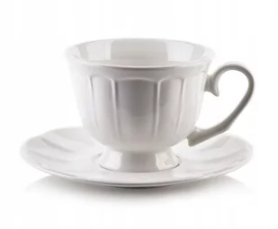 Filiżanka ze spodkiem 250ml 15,5xh8cm Lumarko! - Filiżanki - miniaturka - grafika 1