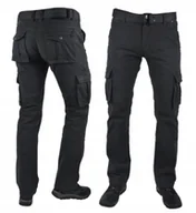 Spodnie męskie - Spodnie bojówki robocze 727 r.33 pasek w cenie - miniaturka - grafika 1