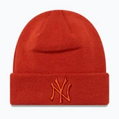 Czapki damskie - Czapka zimowa New Era Le Beanie Nyy rust/copper - miniaturka - grafika 1