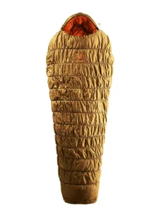 Śpiwór turystyczny Deuter Exosphere -11 EL (200 cm) - almond/paprika - Śpiwory - miniaturka - grafika 1