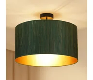 Lampy sufitowe - Brilagi - Żyrandol natynkowy BOSTON ROLLER 1xE27/15W/230V śr. 45 cm zielony/złoty - miniaturka - grafika 1