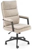 Fotele i krzesła biurowe - Elior Beżowy tapicerowany fotel biurowy - Coconut - miniaturka - grafika 1