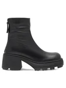 Botki damskie - Badura Botki TAL-04 Czarny - miniaturka - grafika 1