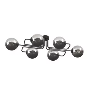 Emibig BRENDI 6A BL GRAFIT 832/6A lampa sufitowa 6x40W/E14 IP20 832/6A - Lampy sufitowe - miniaturka - grafika 1