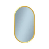 Lustra - Lustro łazienkowe bez oświetlenia Oslo Gold 50 x 90 Venti - miniaturka - grafika 1