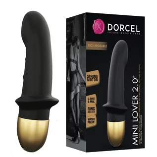 Wibratory i masażery - Marc Dorcel Wibrator Dorcel Mini Lover Black & Gold 2.0 - grafika 1