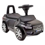 Pojazdy elektryczne dla dzieci - Import SUPER-TOYS JEŹDZIK ODPYCHACZ ORYGINALNE VOLVO XC 90 MIĘKKIE KOŁA MIĘKKIE SIEDZENIE DŹWIĘKI/DKP02-BASIC DK-P02 BASIC-CZARNY - miniaturka - grafika 1