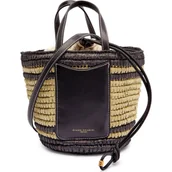 Torebki damskie - GIANNI CHIARINI Worek Mae | z dodatkiem skóry - miniaturka - grafika 1