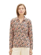 Koszulki i topy damskie - TOM TAILOR T-shirt damski, 32369 - Small Grey Tie Dye Floral, L - miniaturka - grafika 1