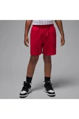Spodnie i spodenki dla chłopców - Dzianinowe spodenki dla dużych dzieci Baseline Jordan - Czerwony - Nike - miniaturka - grafika 1