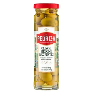 La Pedriza Oliwki zielone bez pestki 150 g - Warzywa w marynacie - miniaturka - grafika 1