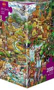 Puzzle - Heye Puzzle 2000 Egzotyczne safari - - miniaturka - grafika 1