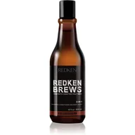 Odżywki do włosów - Redken Brews 3 w 1 szmpon odżywka i żel pod prysznic 300 ml - miniaturka - grafika 1