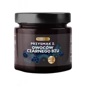 Konfitury, marmolady, powidła - Premium Rosa Przysmak z owoców czarnego bzu konfitura 190 g - miniaturka - grafika 1