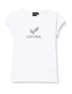 KAPORAL Face koszulka dziewczęca (1 opakowanie), Biały, 10 lat - Koszulki dla dziewczynek - miniaturka - grafika 1