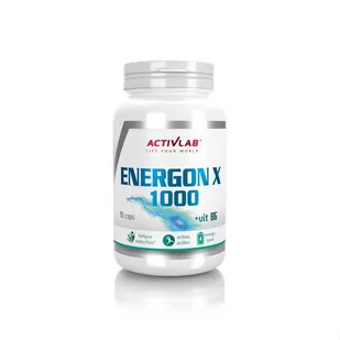 Kofeina Guarana Energon X 1000 Activlab - Witaminy i minerały dla sportowców - miniaturka - grafika 1
