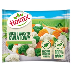 Hortex - Mieszanka warzywna bukiet warzyw kwiatowy - Mrożonki warzywne i owocowe - miniaturka - grafika 1