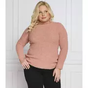 Swetry damskie - Persona by Marina Rinaldi Sweter ALASSIO Plus size | Regular Fit | z dodatkiem wełny - miniaturka - grafika 1