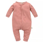 Pajacyki dla niemowląt - Rampers niemowlęcy 56 Rose gold / Yosoy - miniaturka - grafika 1