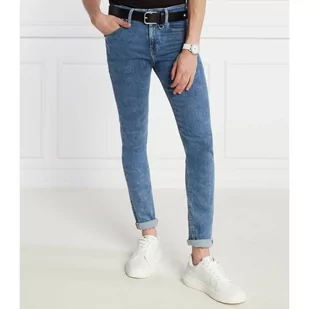 CALVIN KLEIN JEANS Jeansy | Skinny fit - Spodnie męskie - miniaturka - grafika 1