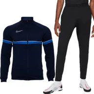 Dresy męskie - Nike Dres męski Nike Dri-FIT Academy granatowo czarny - miniaturka - grafika 1
