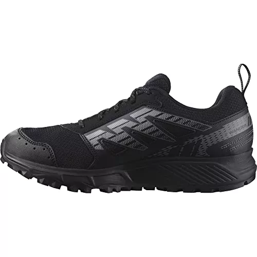 Salomon Męskie buty trekkingowe Gore-TEX Hiking Shoe, czarne/pewter/szare (Frost Gray), 45 1/3 EU, Black Pewter Frost Gray, 45 1/3 EU