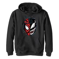 Bluzy dla chłopców - Marvel Chłopięca bluza z kapturem Peter Venom, czarna, XL, czarny, XL - miniaturka - grafika 1