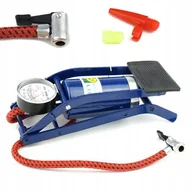 Pompki rowerowe - Pompka Nożna Samochodowa Tłokowa Rowerowa Końcówki - miniaturka - grafika 1