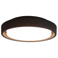 Lampy sufitowe - Nave Natynkowa LAMPA sufitowa 1276497 okrągła OPRAWA plafon LED 25W do łazienki IP54 czarny 1276497 - miniaturka - grafika 1