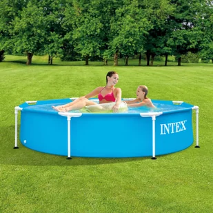 Intex Basen Metal Frame, 244 x 51 cm vidaXL - Baseny ogrodowe - miniaturka - grafika 1