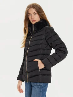 Geox Kurtka puchowa Calithe W4626T T3122 F9000 Czarny Regular Fit - Kurtki damskie - miniaturka - grafika 1