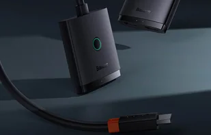 Adapter HDMI Baseus 2w1 z kablem 1m (czarny) - Adaptery i przejściówki - miniaturka - grafika 10