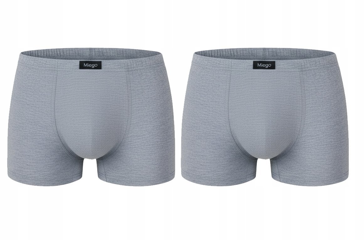 2x Bokserki męskie bawełniane DUŻE ROZMIARY klasyczne 2 PAK 5XL
