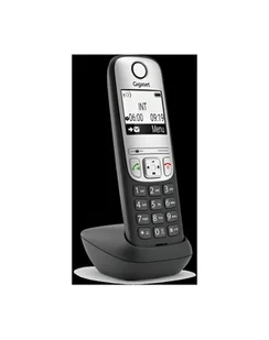 Gigaset A690HX black handset including charging cradle - Telefony stacjonarne - miniaturka - grafika 1