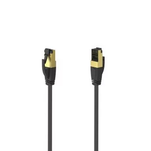Hama, Kabel sieciowy CAT8 S/FTP 40 GBIT/S 1,5 m - Kable komputerowe i do monitorów - miniaturka - grafika 1